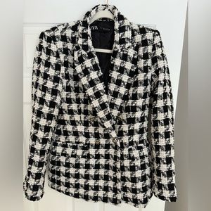 Zara Tweed Blazer